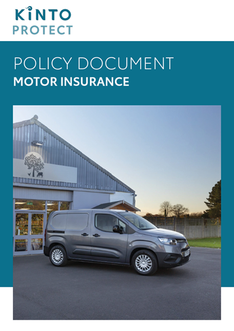 Kinto Motor Insurance Document